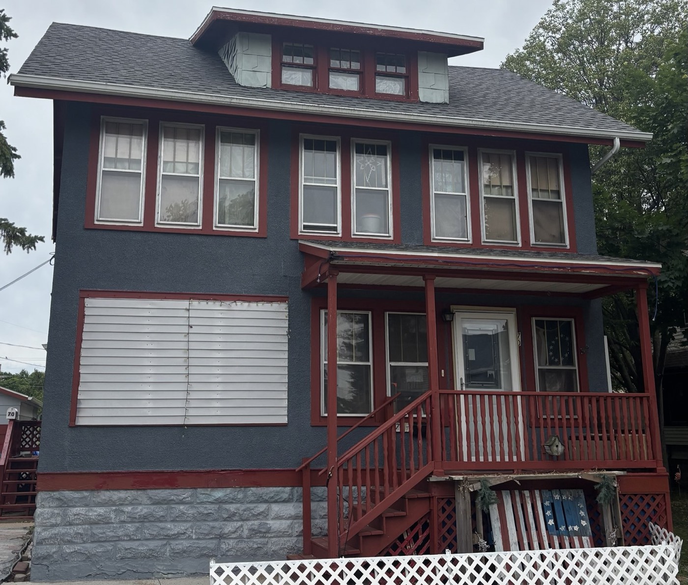 Large exterior painting project