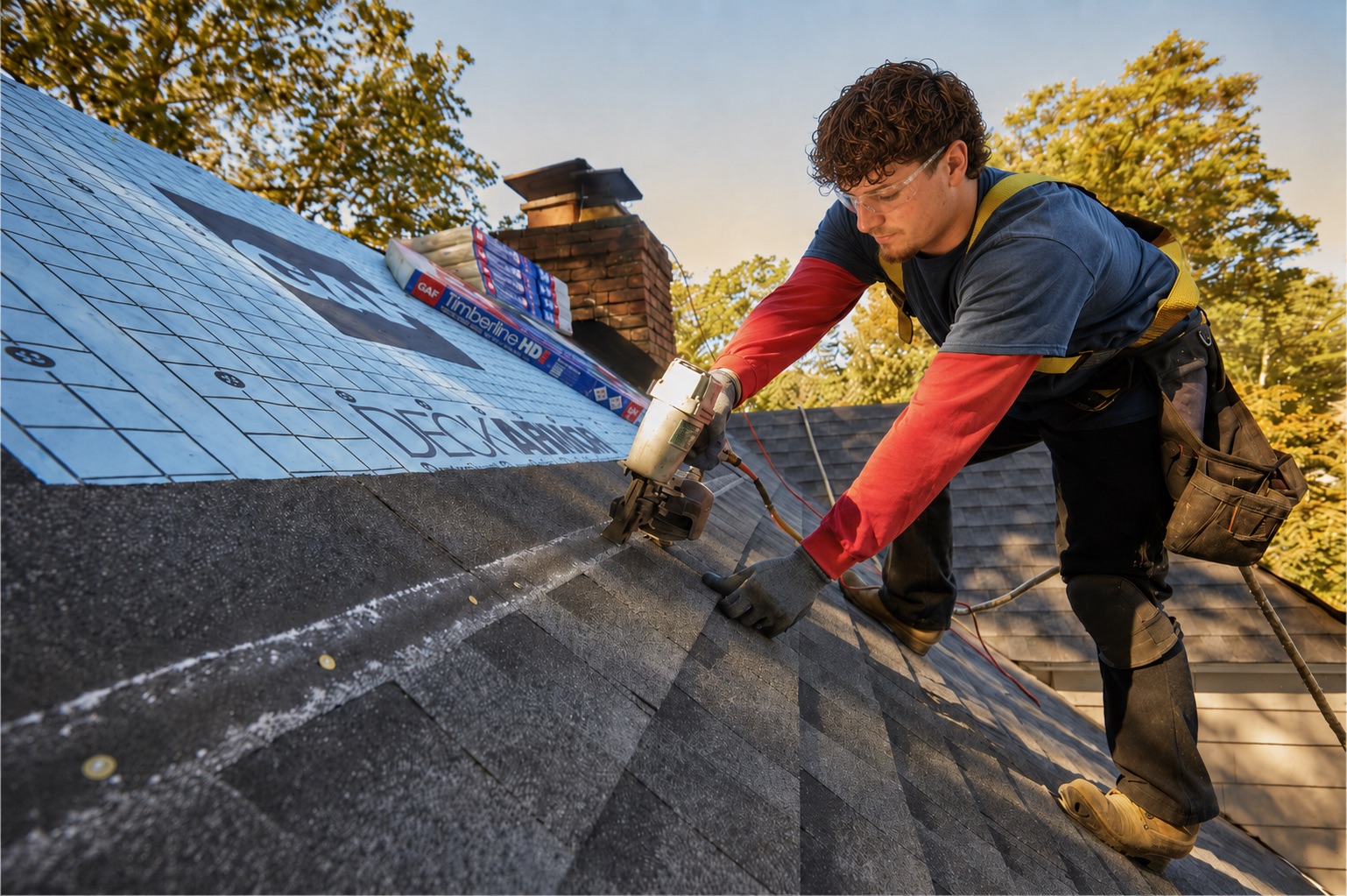 New roof replacement installation in Wisconsin